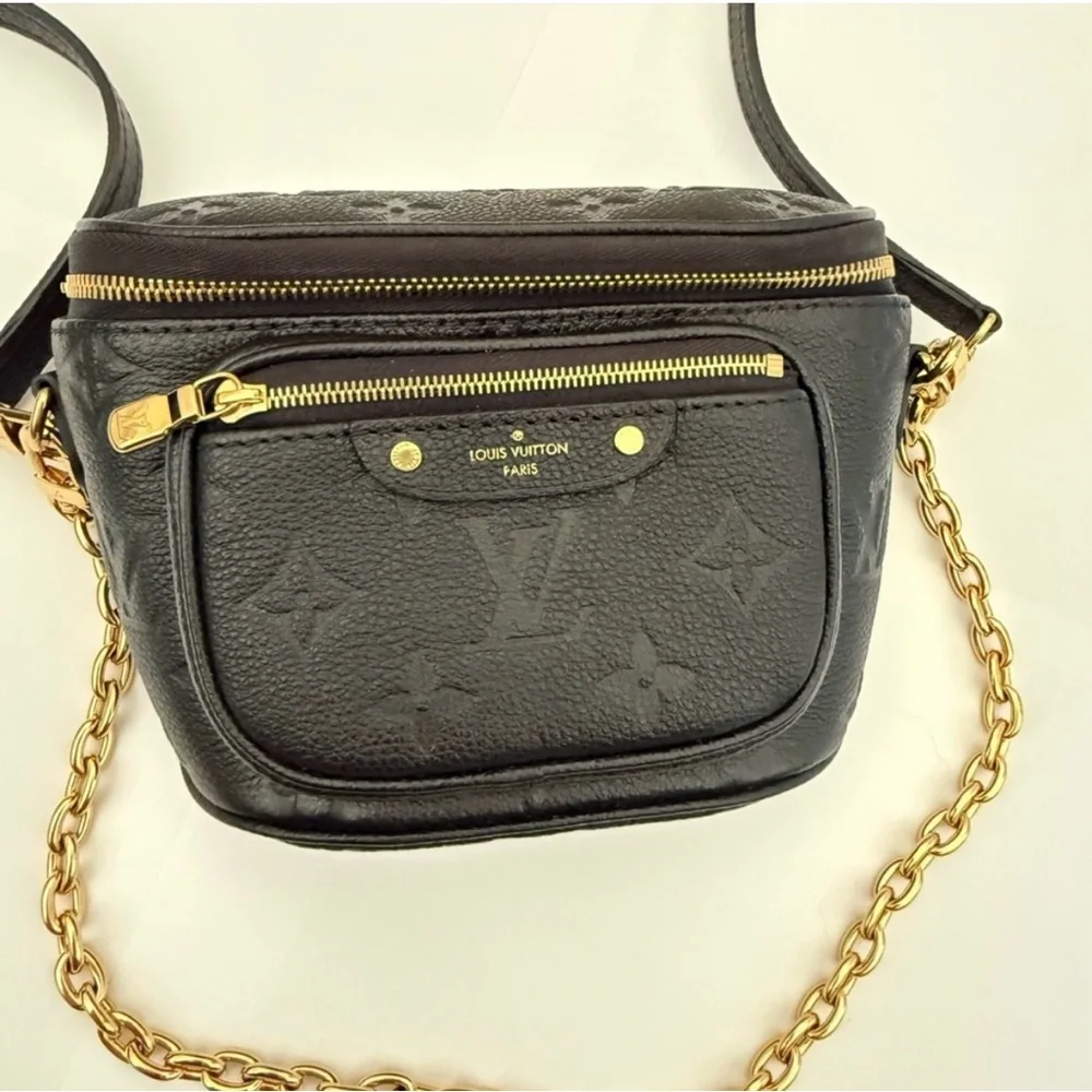 Louis Vuitton Mini Bum Bag in Black - Picture 8 of 9